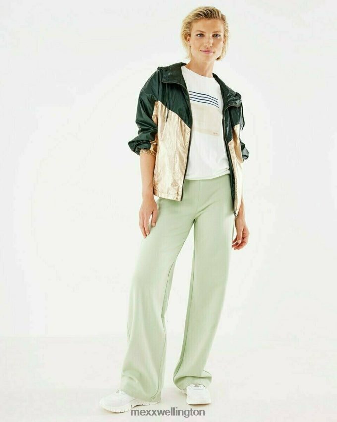 Women Mexx Metallic Jacket Dark Green 2B480T177