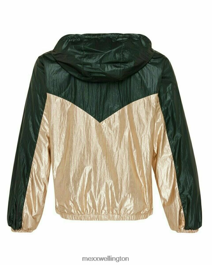 Women Mexx Metallic Jacket Dark Green 2B480T177