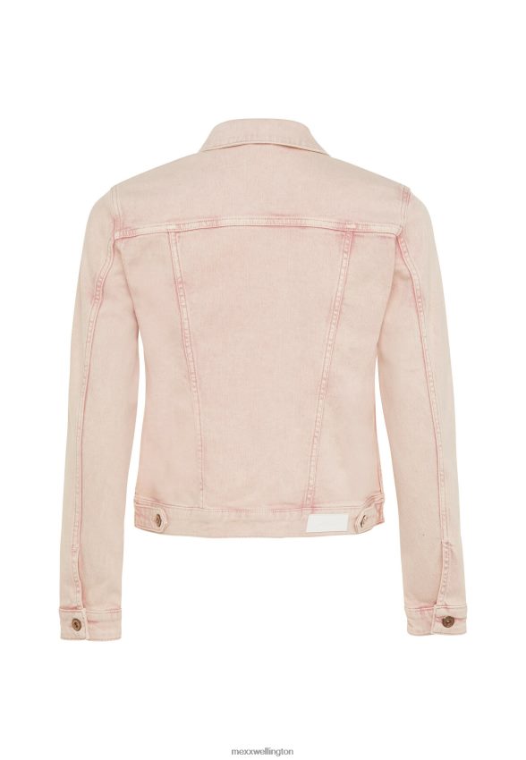 Women Mexx Pink Denim Jacket 2B480T91