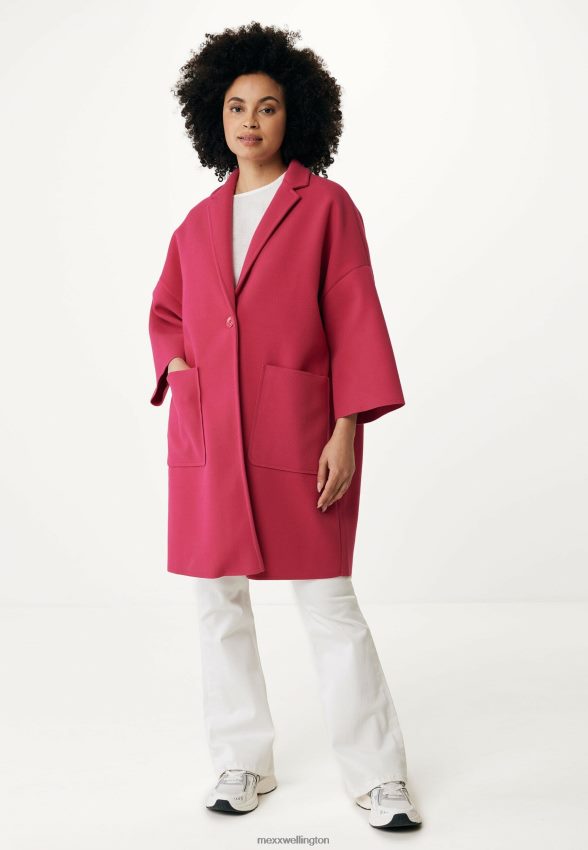 Women Mexx Pink Oversized Coat 2B480T113