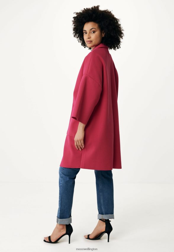 Women Mexx Pink Oversized Coat 2B480T113