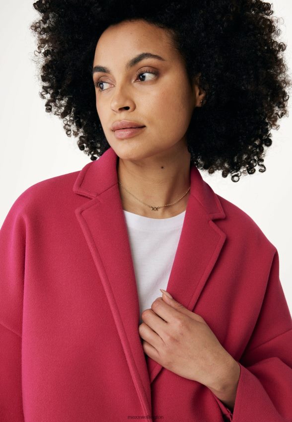 Women Mexx Pink Oversized Coat 2B480T113