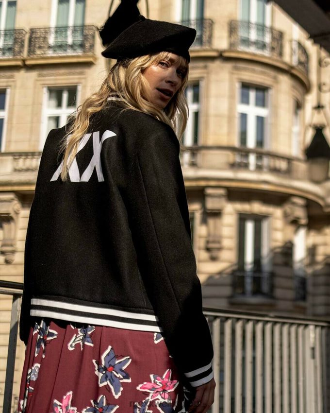 Women Mexx Schwarz Bomber Jacket Black 2B480T156