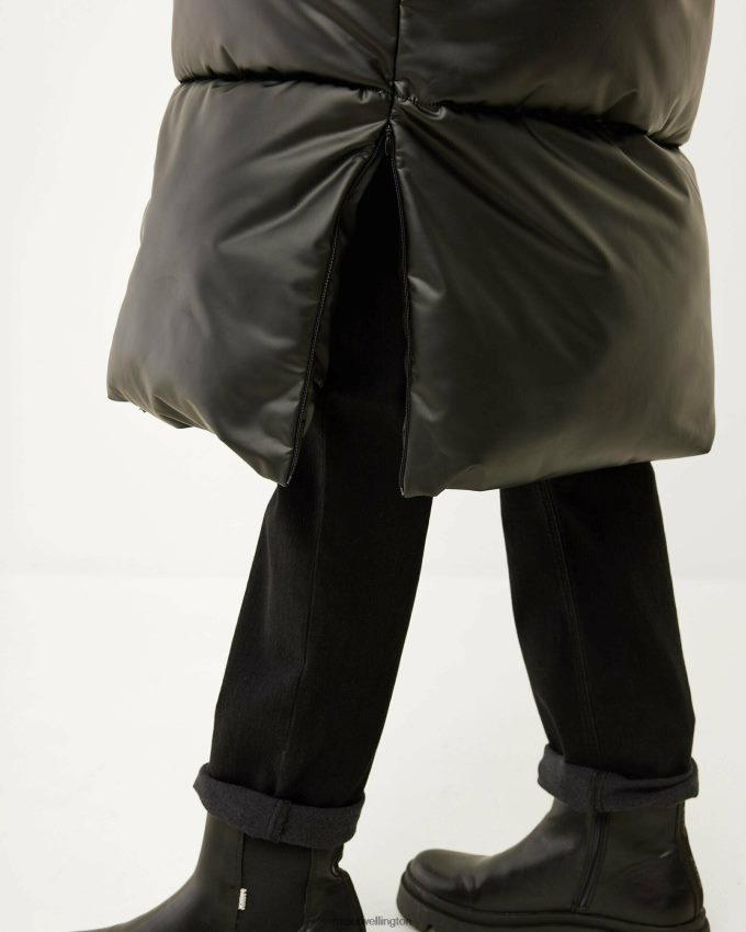 Women Mexx Schwarz Puffer Jacket Black 2B480T157