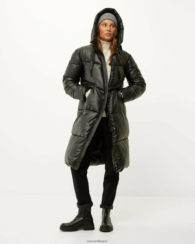 Women Mexx Schwarz Puffer Jacket Black 2B480T157