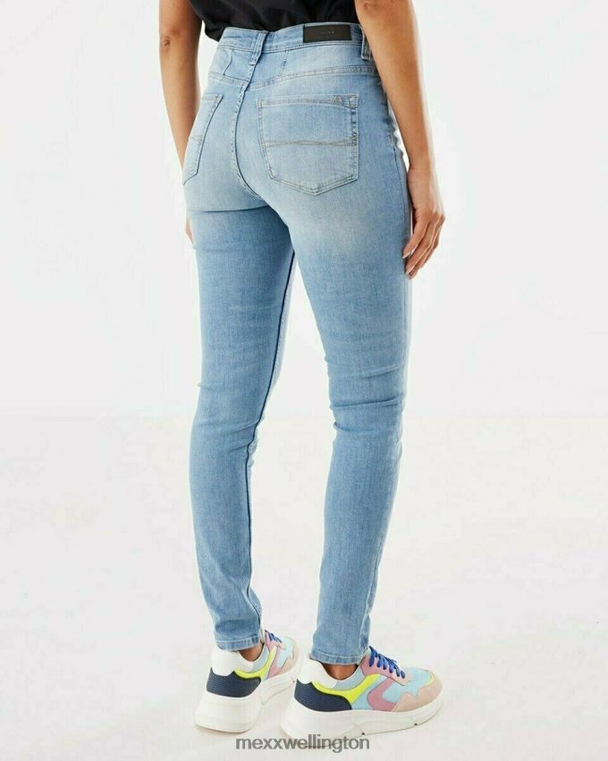 Women Mexx Blue Andrea High Waist Jeans 2B480T196