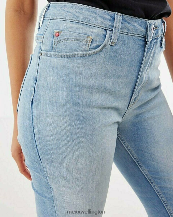 Women Mexx Blue Andrea High Waist Jeans 2B480T196
