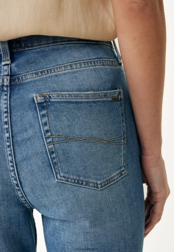 Women Mexx Blue Evy High Waist Jeans 2B480T104
