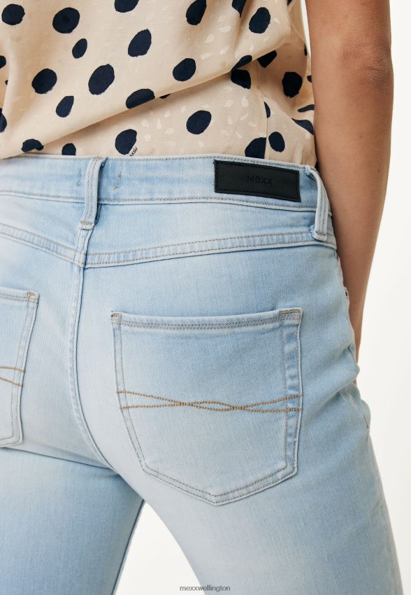Women Mexx Blue Jemma Mid Waist/Slim Jeans 2B480T135