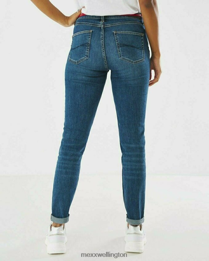 Women Mexx Blue Jenna Mid Waist Jeans 2B480T206