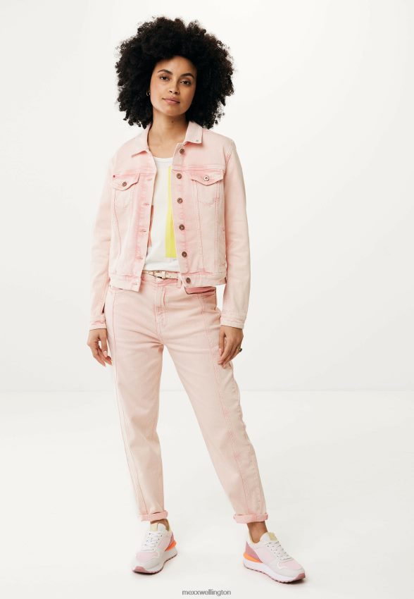 Women Mexx Pink Xenia Mid Waist Jeans 2B480T92