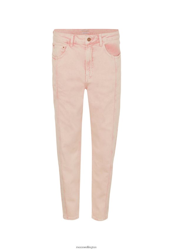 Women Mexx Pink Xenia Mid Waist Jeans 2B480T92