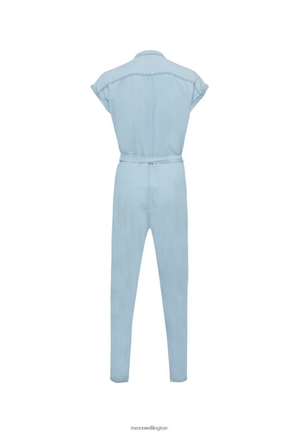 Women Mexx Blue Capsleeve Jumpsuit Denim 2B480T31
