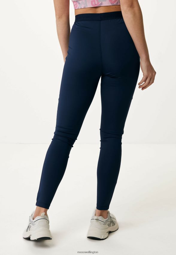 Women Mexx Blue Sport Legging Navy 2B480T150