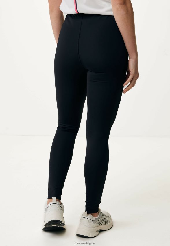 Women Mexx Schwarz Sport Legging Black 2B480T221