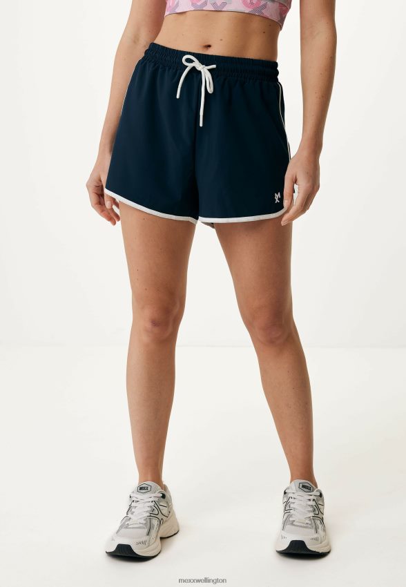 Women Mexx Blue Activewear Shorts Navy 2B480T212