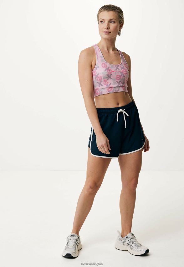 Women Mexx Blue Activewear Shorts Navy 2B480T212