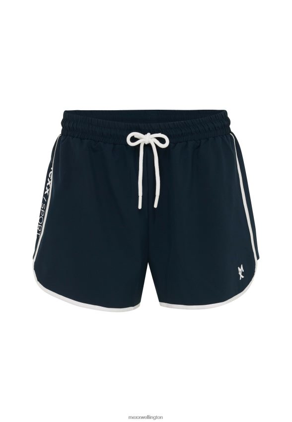 Women Mexx Blue Activewear Shorts Navy 2B480T212
