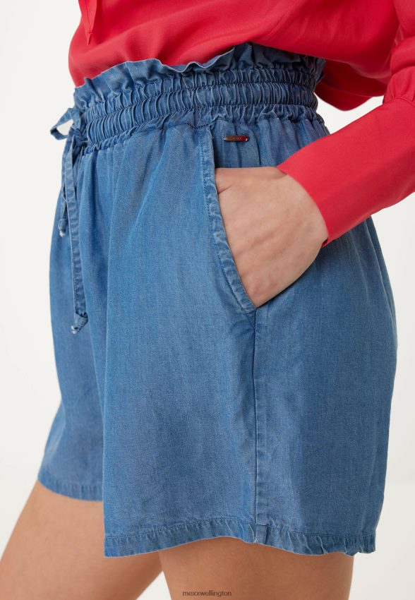 Women Mexx Blue Denim Shorts Medium 2B480T130