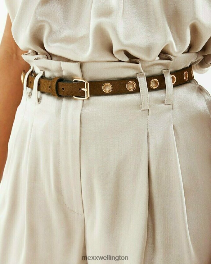 Women Mexx Gold Shorts 2B480T189