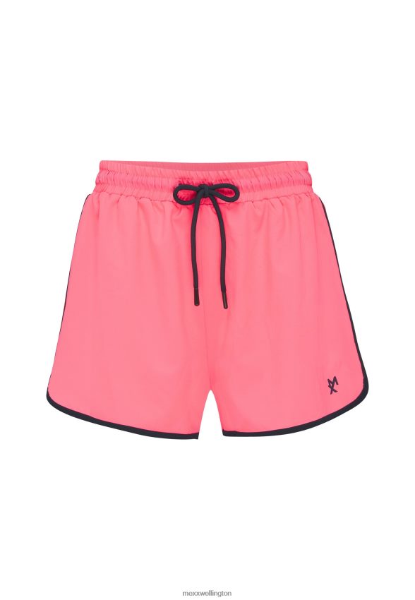 Women Mexx Pink Sport Short Neon 2B480T213