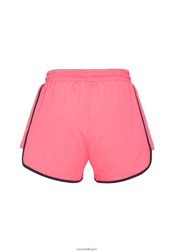 Women Mexx Pink Sport Short Neon 2B480T213