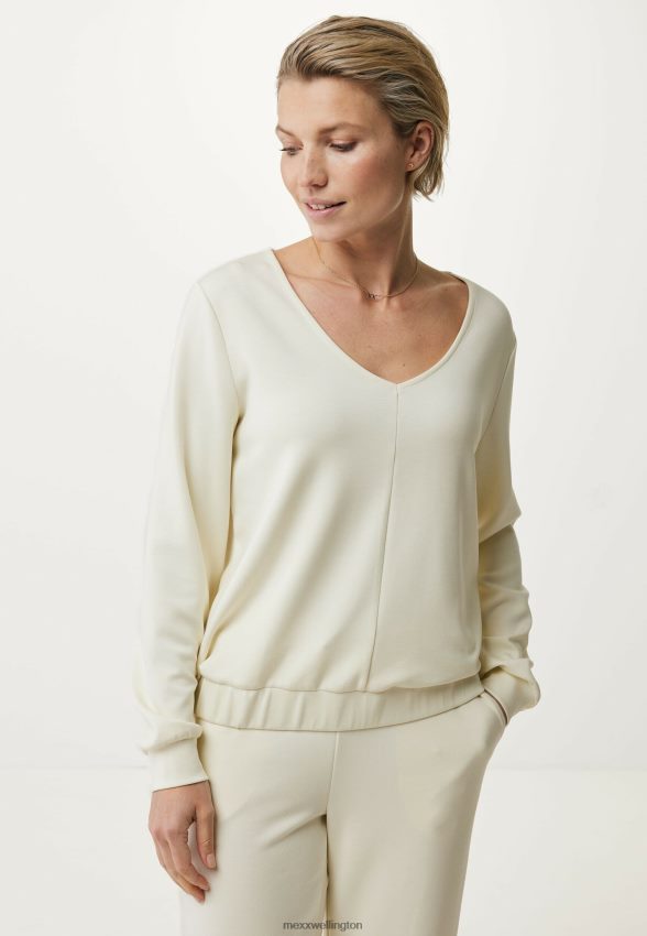 Women Mexx Beige Sweater Off White 2B480T143