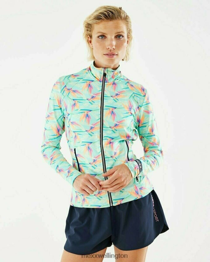 Women Mexx Green Zipped cardigan Light Mint 2B480T209