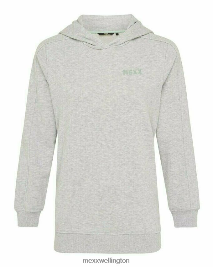 Women Mexx Grey Hooded sweater Melee 2B480T413