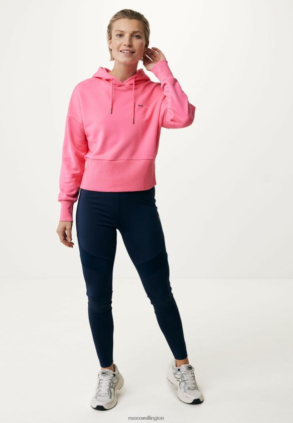 Women Mexx Pink Hooded Sweater Neon 2B480T151