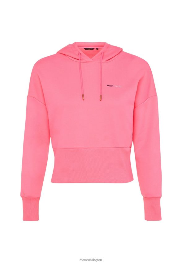 Women Mexx Pink Hooded Sweater Neon 2B480T151