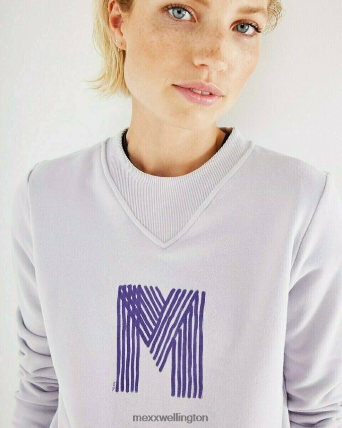 Women Mexx Purple Crewneck sweater Lilac 2B480T409
