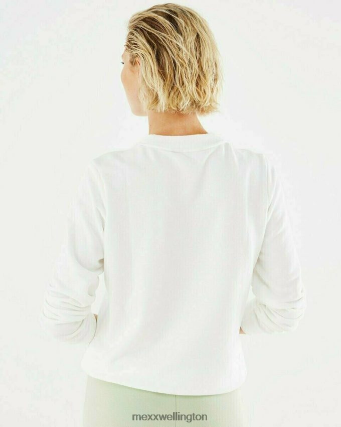 Women Mexx White Crewneck sweater Off white 2B480T407