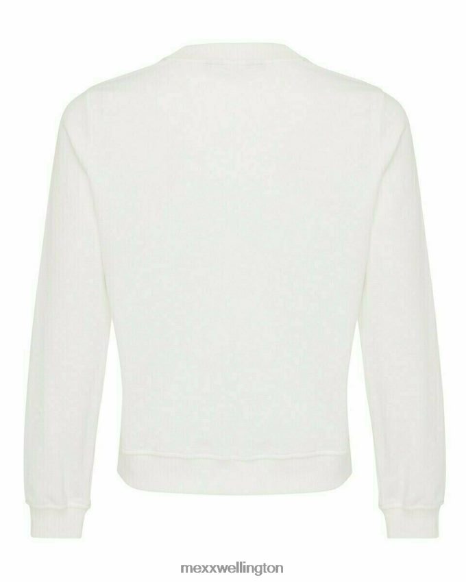 Women Mexx White Crewneck sweater Off white 2B480T407