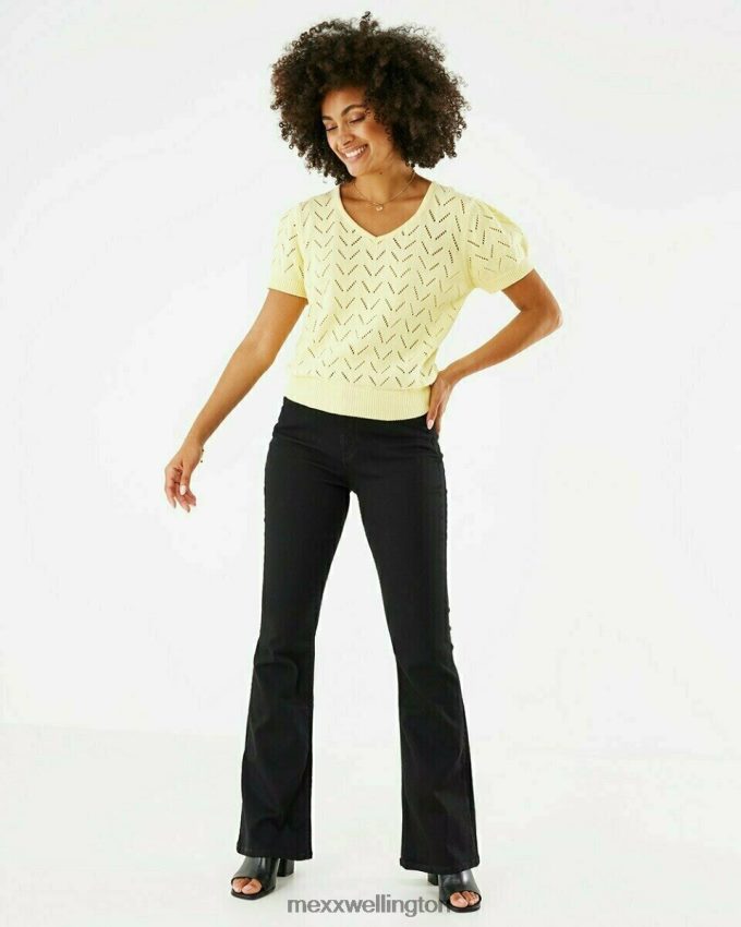 Women Mexx Yellow Pullover 2B480T163