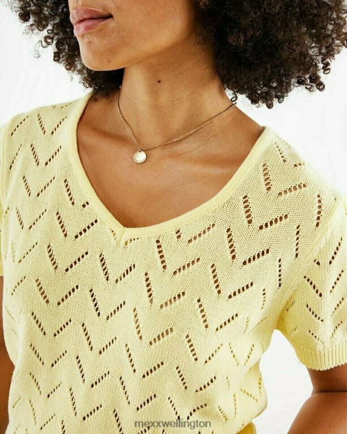 Women Mexx Yellow Pullover 2B480T163