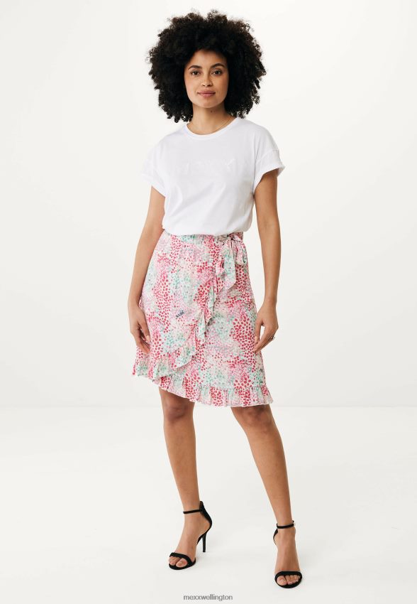 Women Mexx Beige Oversized Short Sleeve Tee Off White 2B480T25