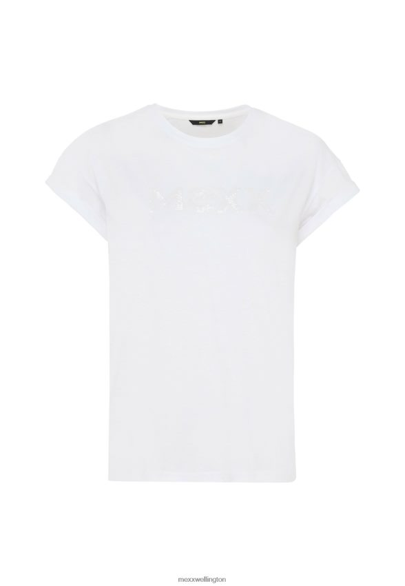 Women Mexx Beige Oversized Short Sleeve Tee Off White 2B480T25