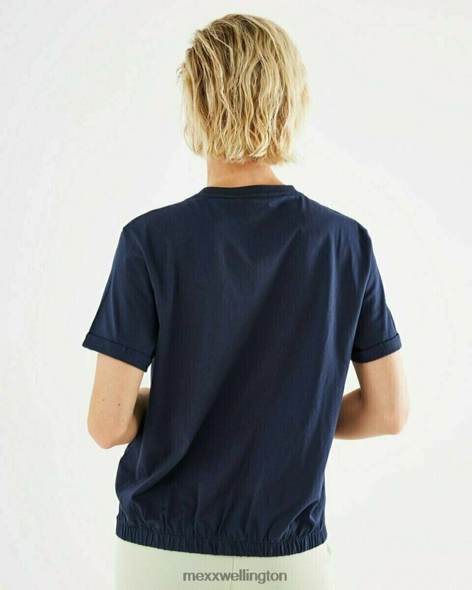Women Mexx Blue Crewneck t-shirt Navy 2B480T408