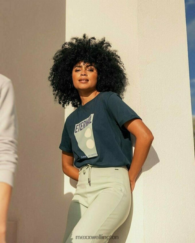 Women Mexx Blue Crewneck t-shirt Navy 2B480T408