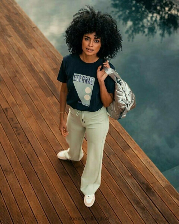 Women Mexx Blue Crewneck t-shirt Navy 2B480T408