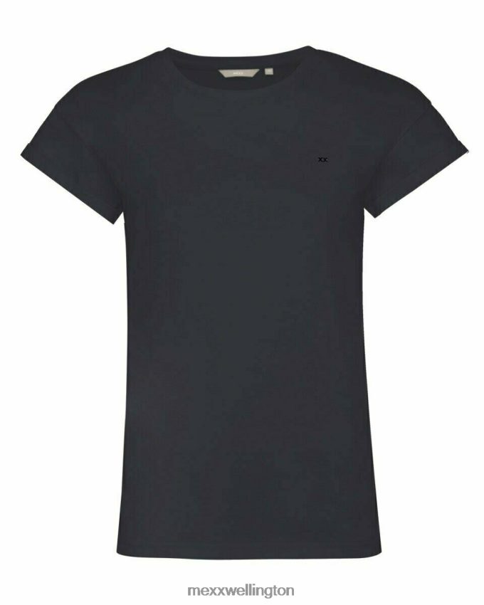 Women Mexx Blue Fay T-shirt Navy 2B480T181