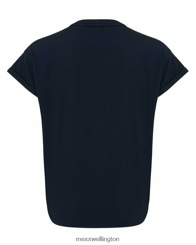 Women Mexx Blue Tshirt Navy 2B480T164