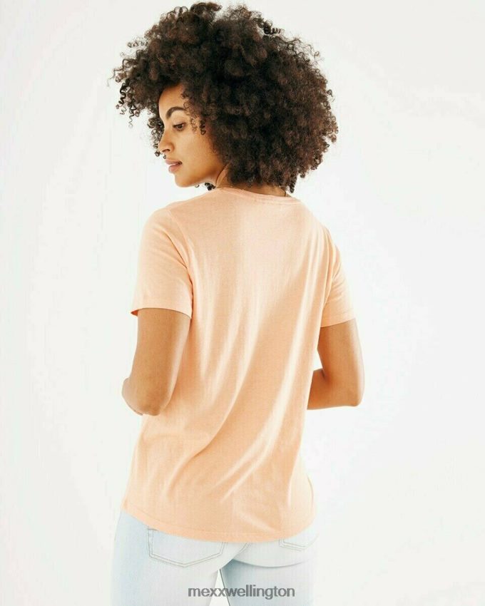 Women Mexx Orange Femmie T-shirt Coral 2B480T166