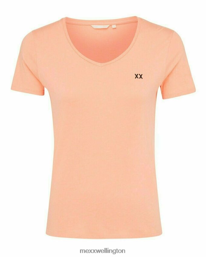 Women Mexx Orange Femmie T-shirt Coral 2B480T166