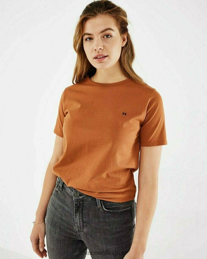 Women Mexx Orange Sara T-shirt Burned 2B480T198