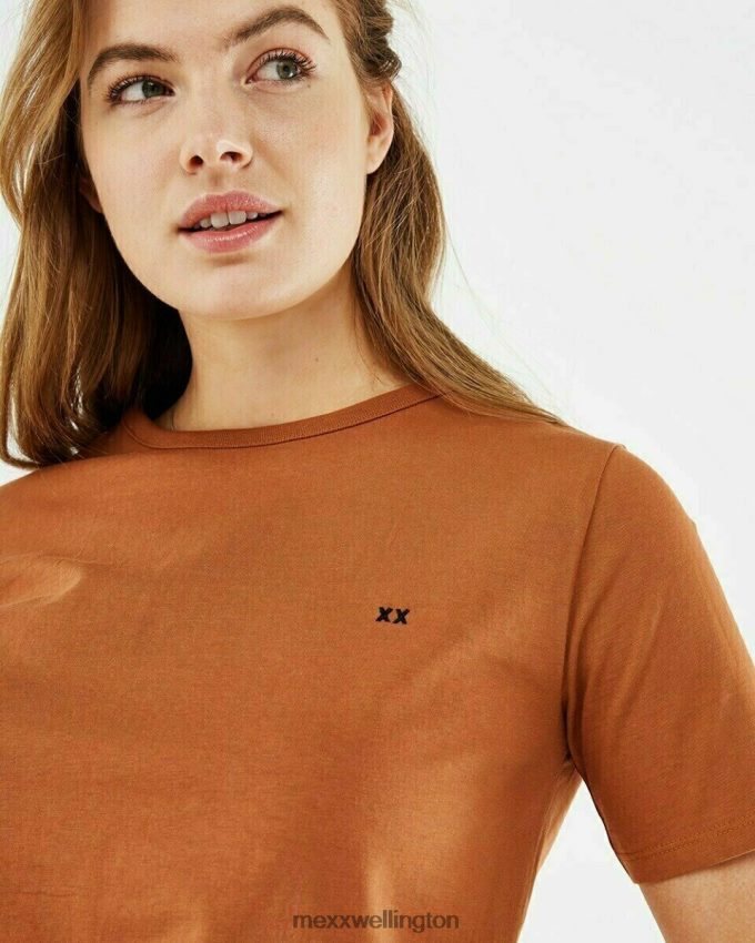 Women Mexx Orange Sara T-shirt Burned 2B480T198