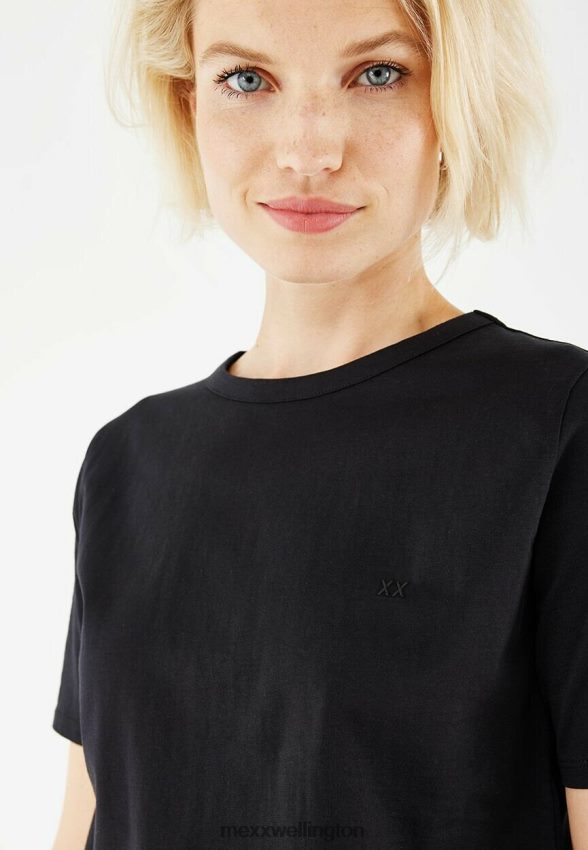 Women Mexx Schwarz Sara Tee Black 2B480T158