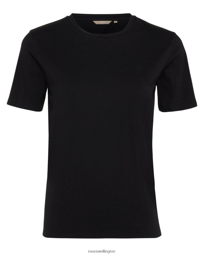 Women Mexx Schwarz Sara Tee Black 2B480T158