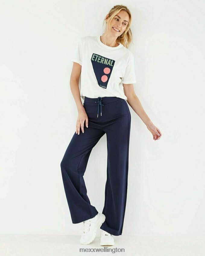 Women Mexx White Crewneck t-shirt Off white 2B480T173